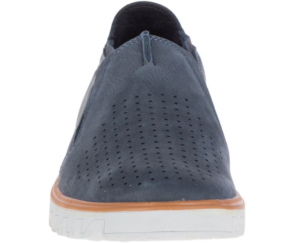 Merrell Slip Ons Męskie Granatowe - Downtown Moc - 805243-ABM